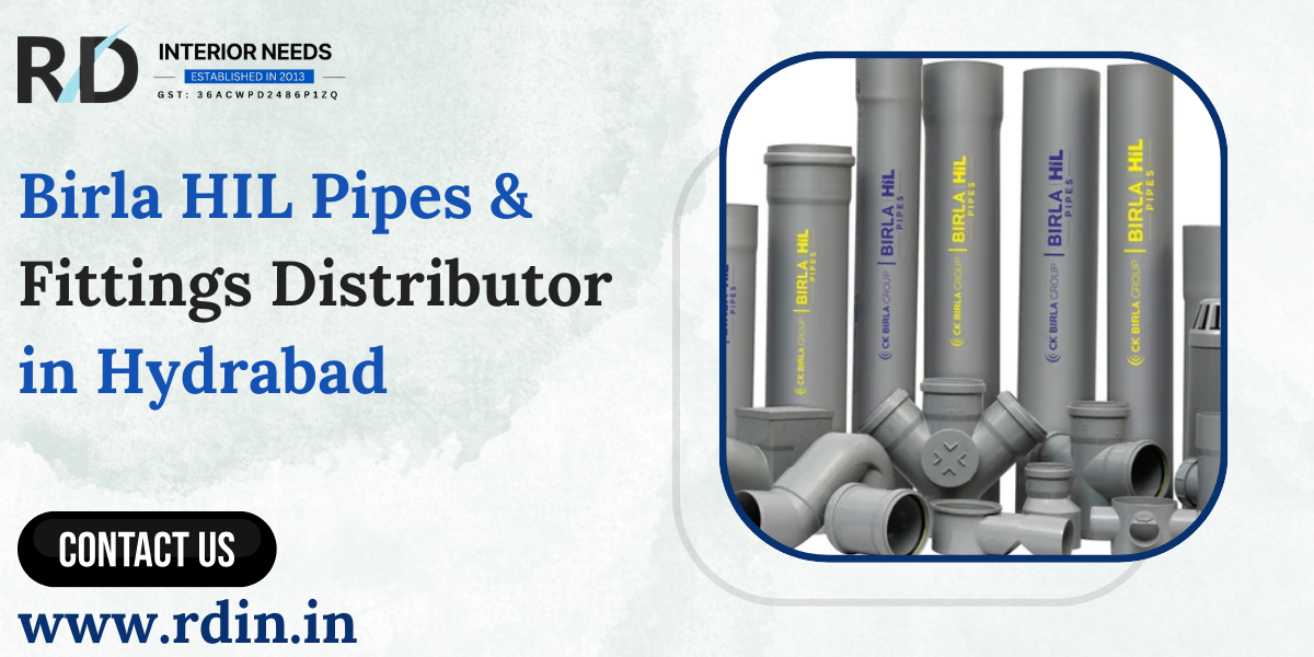 Birla HIL Pipes & Fittings Distributor in Hydrabad - rdin.in