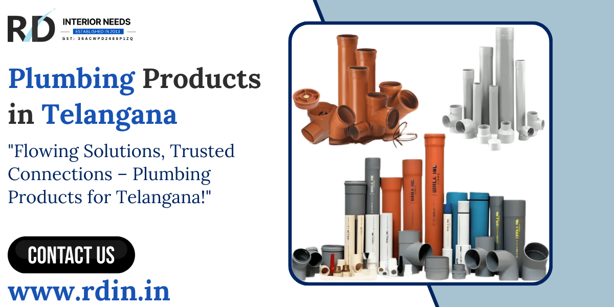 Plumbing Products in Telangana - rdin.in