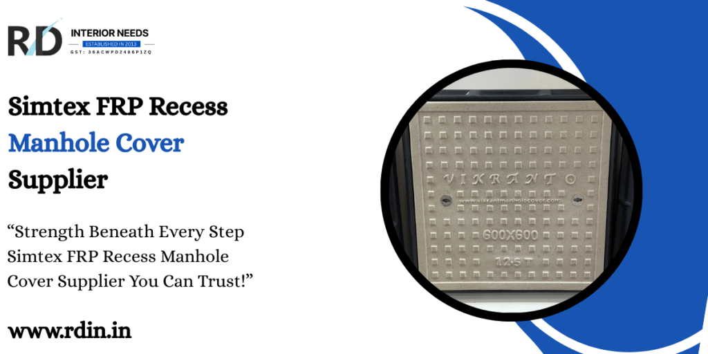 Simtex FRP Recess Manhole Cover Supplier
