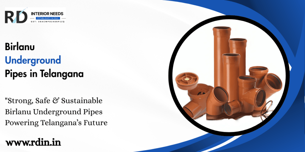 Birlanu Underground Pipes in Telangana