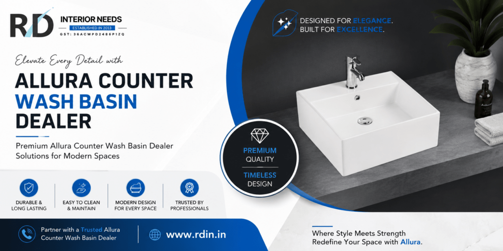 Allura Counter Wash Basin Dealer